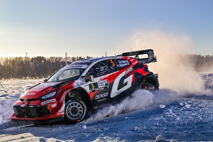 Sami Pajari, Marko Salminen, Toyota Gazoo Racing WRT2 Toyota GR Yaris Rally1