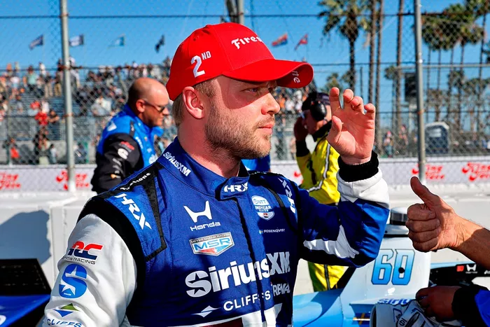 Felix Rosenqvist, Meyer Shank with Curb-Agajanian