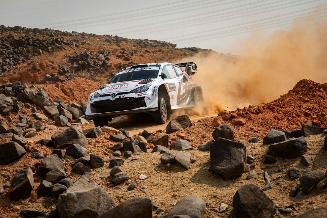 Sami Pajari, Marko Salminen, Toyota Gazoo Racing WRT Toyota GR Yaris Rally1