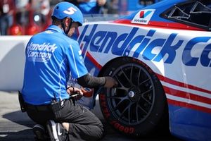 Kyle Larson, Hendrick Motorsports Chevrolet, tripulación