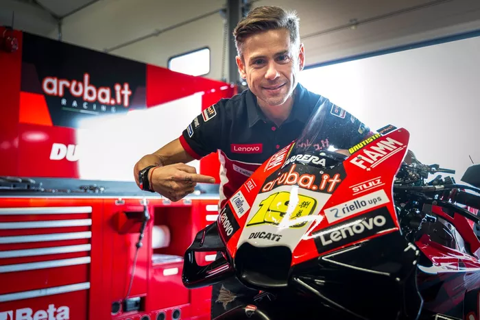 Alvaro Bautista, Ducati, Test Misano