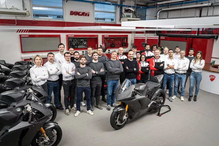 Produzione delle MotoE Ducati
