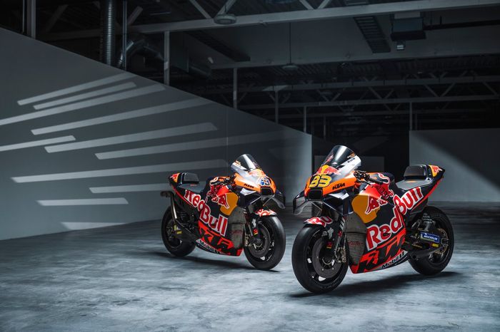Las motos de Brad Binder y Jack Miller, Red Bull KTM Factory Racing 