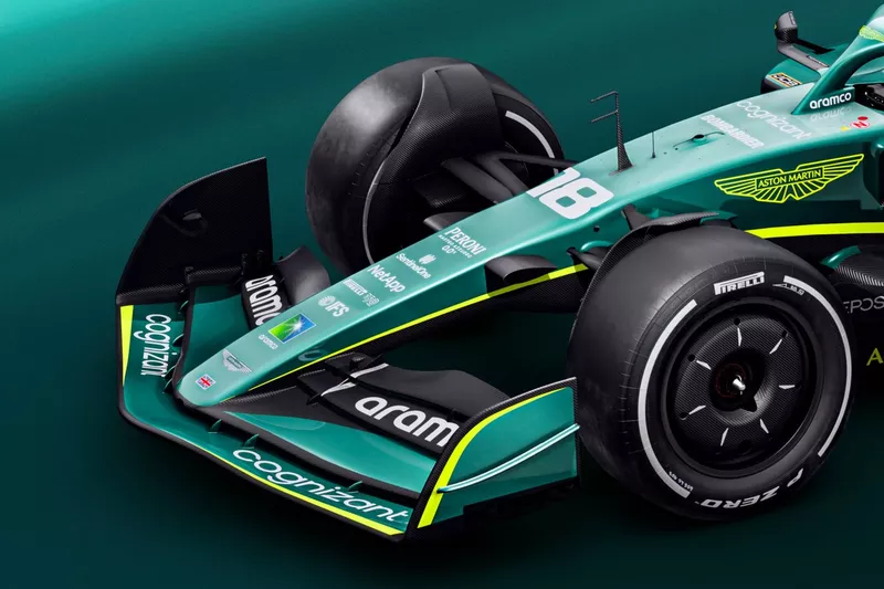 Aston Martin AMR22 en détail