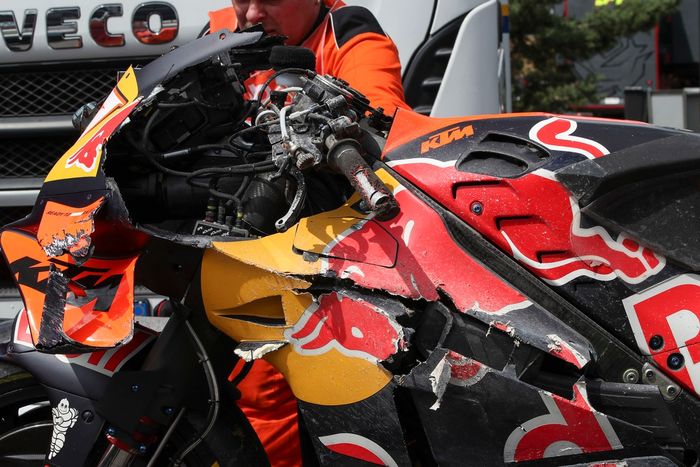Bike of Pedro Acosta, Red Bull KTM Factory Racing