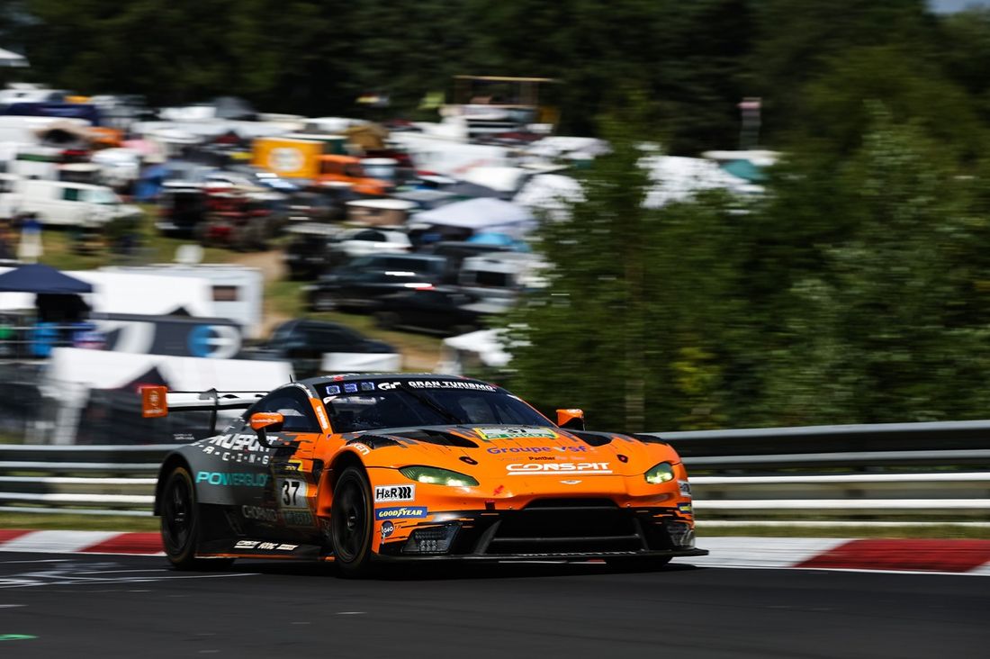 #37 PROsport Racing Aston Martin Vantage AMR GT3: Steven Palette, Marek Böckmann, Nico Bastian