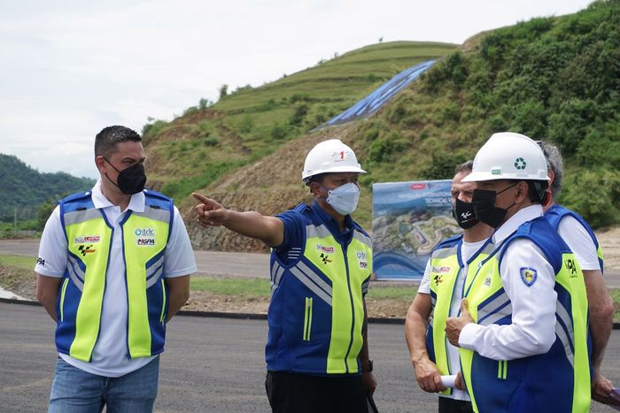 Visita al circuito de Mandalika