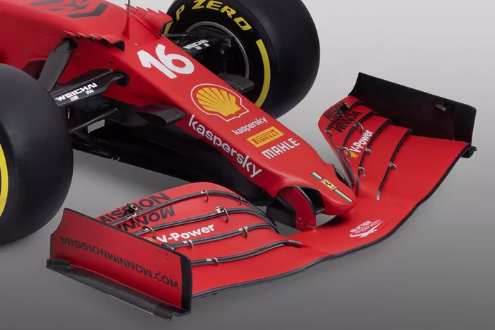 Detalle del Ferrari SF21  