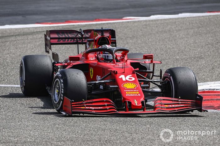 Charles Leclerc, Ferrari SF21 
