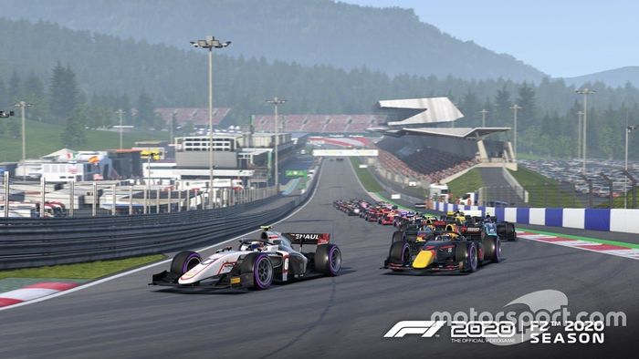 Imagen de la FIA F2 2020 en 'F1 2020'
