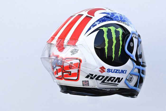 Casco de Alex Rins, Team Suzuki MotoGP