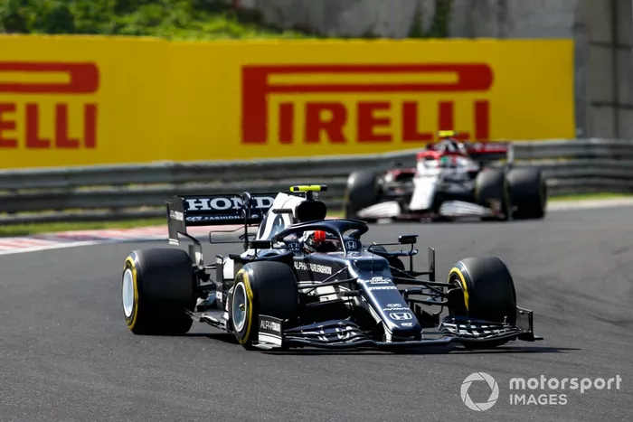 Pierre Gasly, AlphaTauri AT02, Antonio Giovinazzi, Alfa Romeo Racing C41