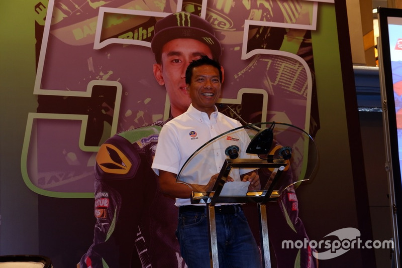 Press conference Dato' Razlan Razali, CEO Sepang International Circuit