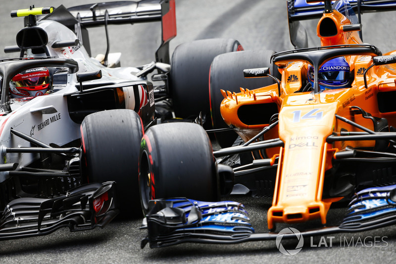 11: Кевін Магнуссен, Haas F1 Team VF-18, 1.21,669