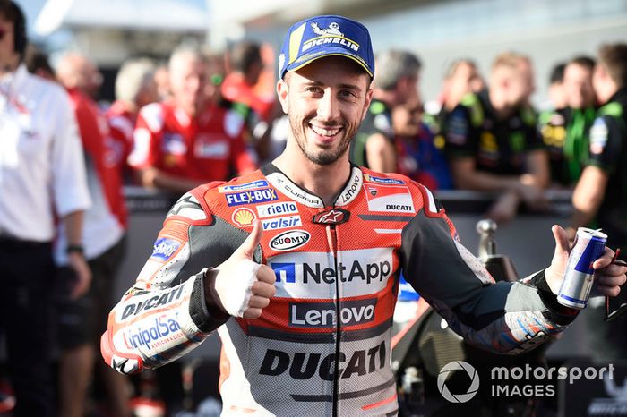 Poleman Andrea Dovizioso, Ducati Team