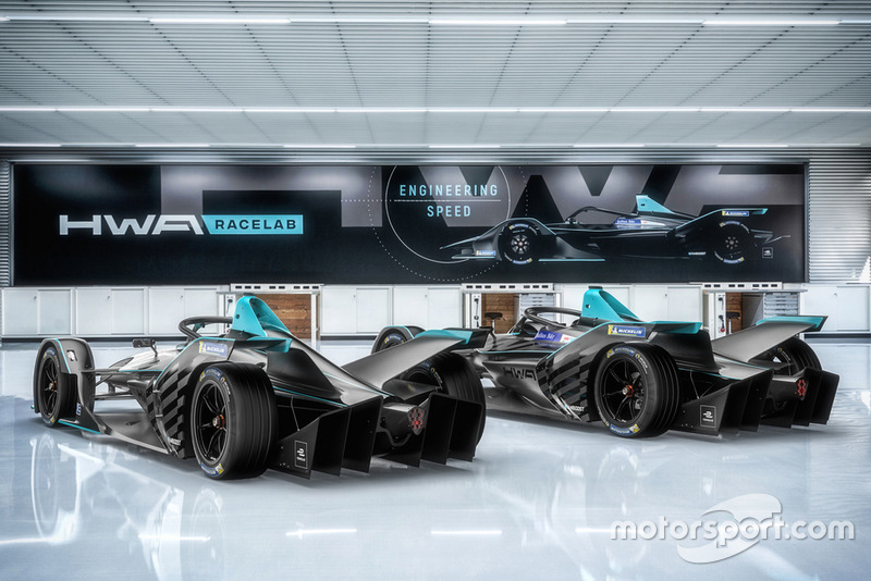 HWA Racelab livery unveil