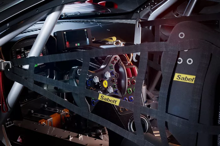 Ferrari 296 GT3 cockpit