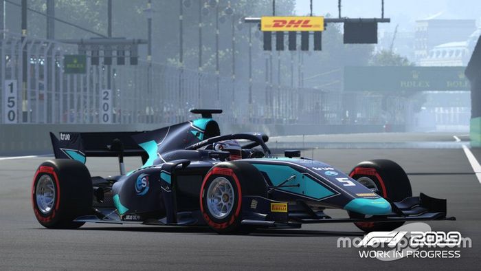 Imagen de la FIA F2 en el videojuego 'F1 2019'