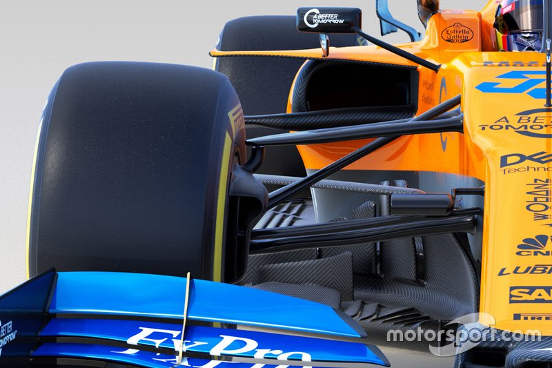 McLaren MCL34, dettaglio