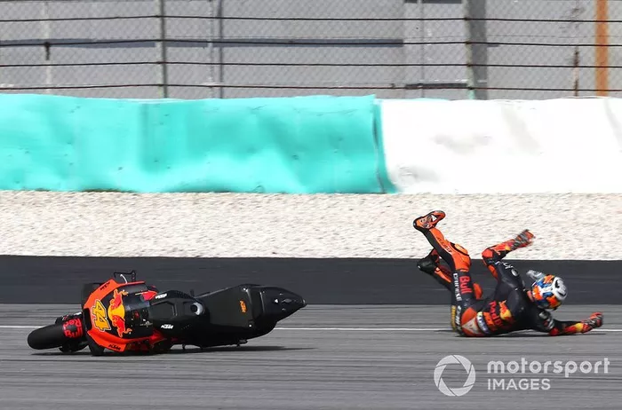 Accidente de Pol Espargaro, Red Bull KTM Factory Racing