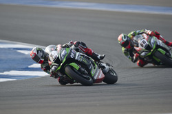 Jonathan Rea, Kawasaki Racing Team und Tom Sykes, Kawasaki Racing Team