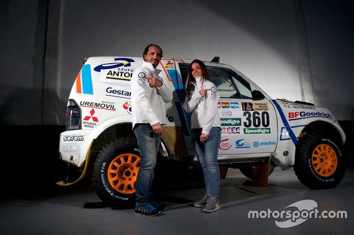 Cristina Gutiérrez, Pedro López, Mitsubishi