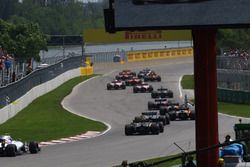 The start of the race