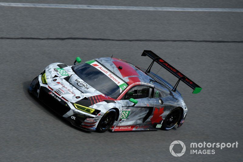 #88 WRT Speedstar Audi Sport Audi R8 LMS GT3, GTD: Mirko Bortolotti, Rolf Ineichen, Daniel Morad