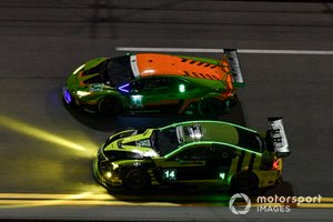 #14 AIM Vasser Sullivan Lexus RC-F GT3, GTD: Parker Chase, Jack Hawksworth, Michael De Quesada, Kyle Busch, #11 GRT Grasser Racing Team Lamborghini Huracan GT3, GTD: Richard Heistand, Steijn Schothorst, Albert Costa