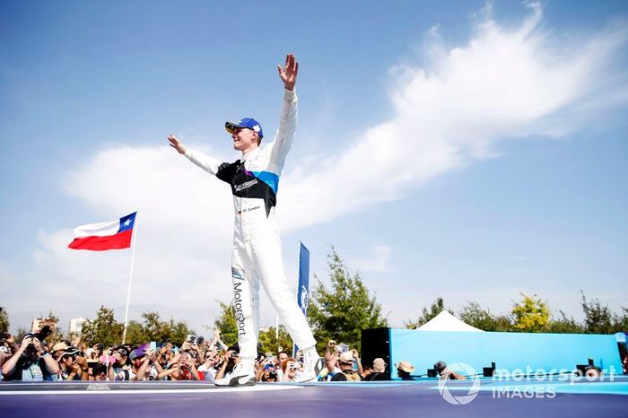 Podio: ganador de la carrera Maximilian Günther, BMW I Andretti Motorsports