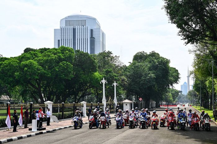 Parada de MotoGP en Jakarta