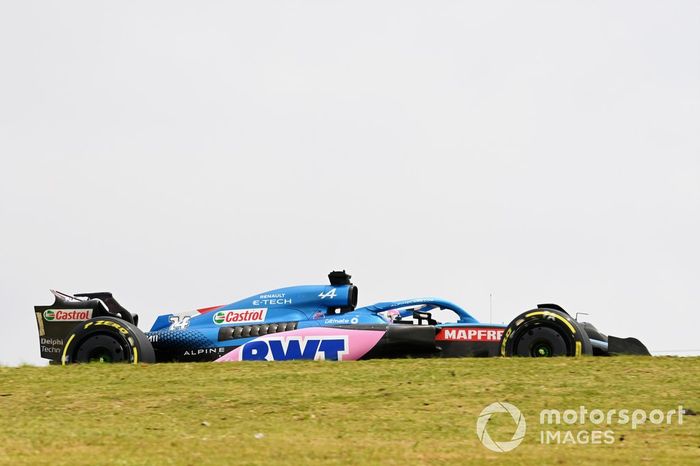 Fernando Alonso, Alpine A522 