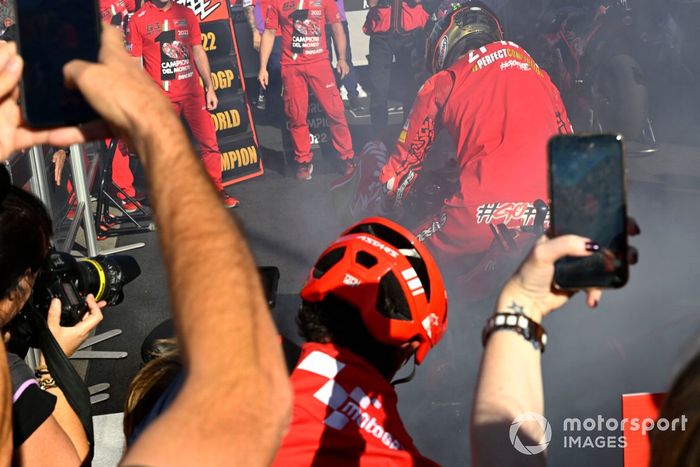 Campeón del mundo Francesco Bagnaia, Ducati Team