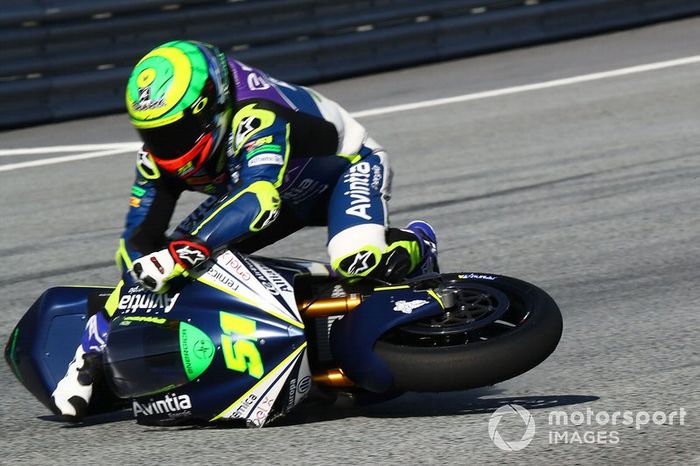 Caída de Eric Granado, Avintia Racing