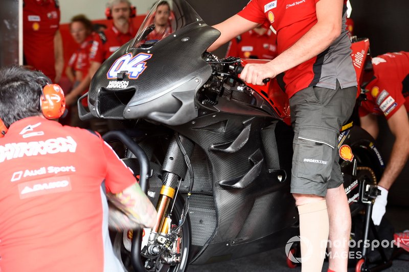 Ducati Team, new fairing
