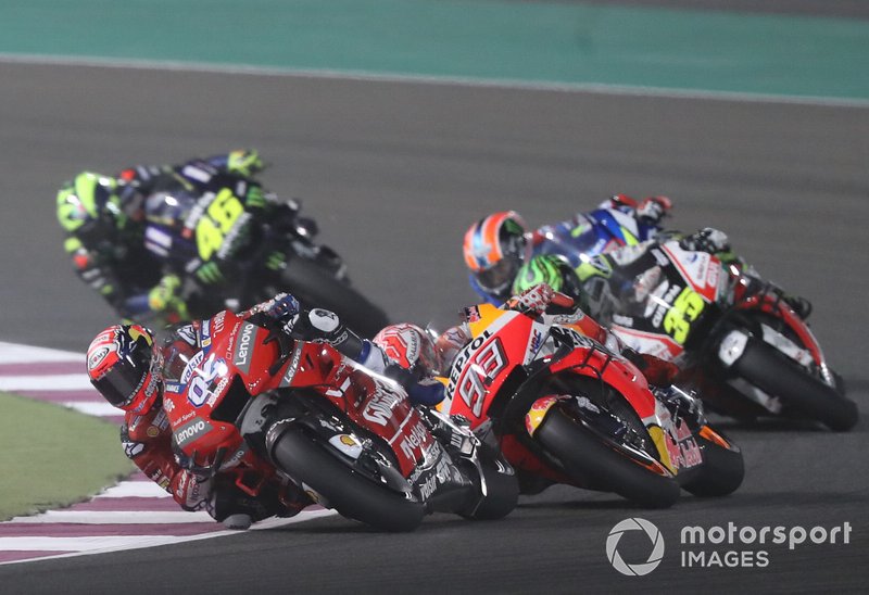 Andrea Dovizioso, Ducati Team, al comando