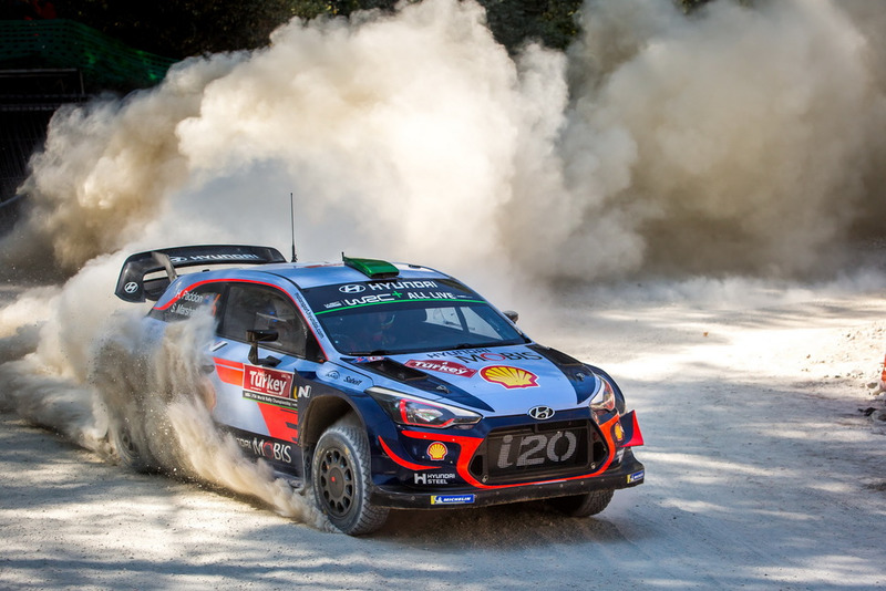 Hayden Paddon, Sebastian Marshall, Hyundai Motorsport Hyundai i20 Coupe WRC