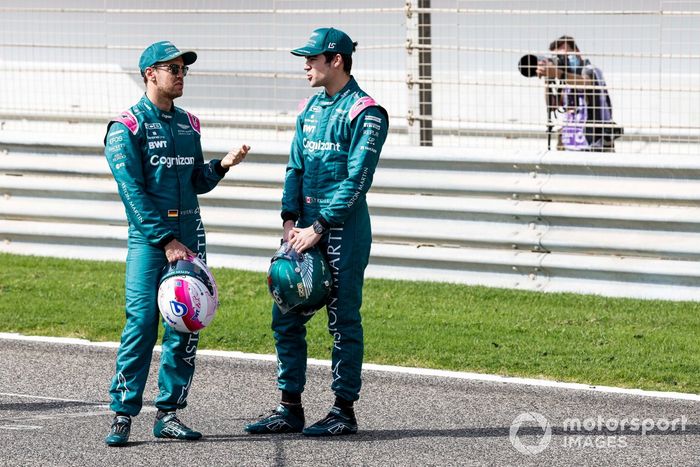 Sebastian Vettel, Aston Martin y Lance Stroll, Aston Martin 