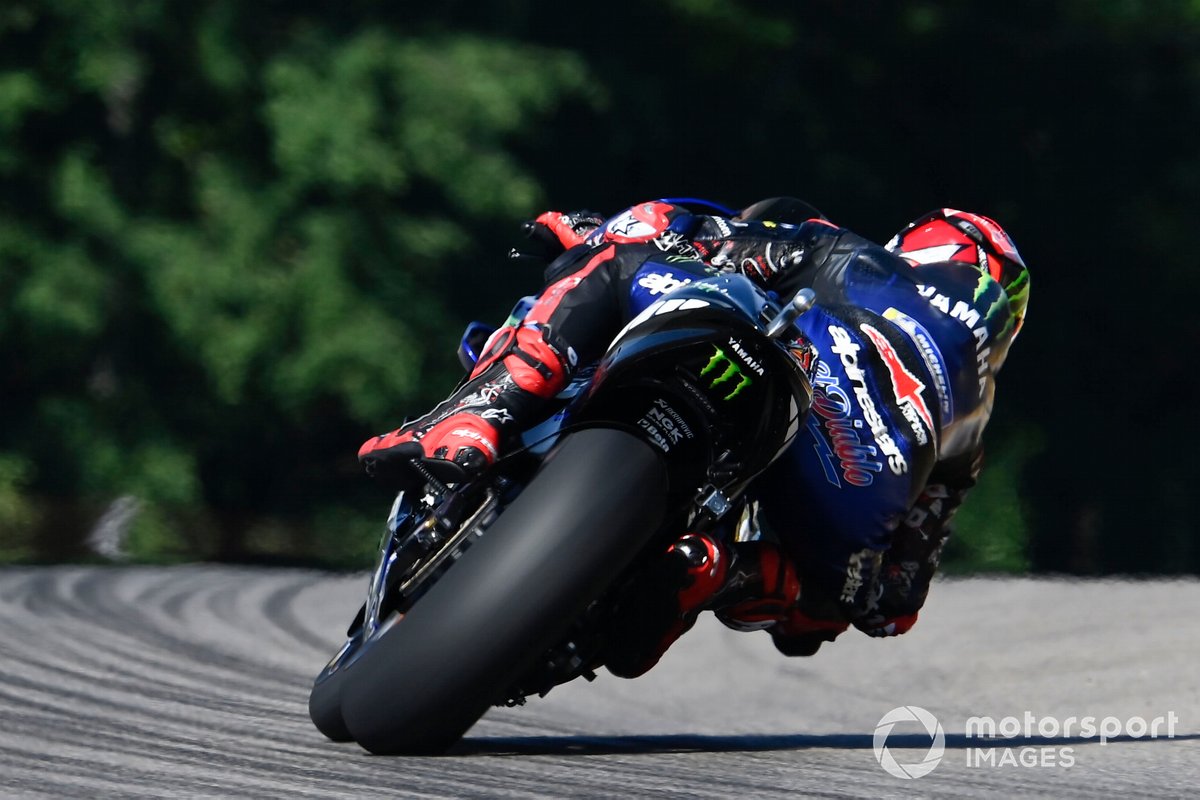 Le choix du pneu arrière reste à trancher pour Quartararo