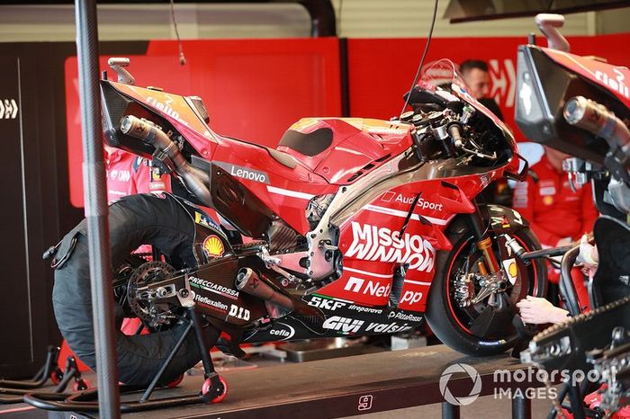 Bike of Danilo Petrucci, Ducati Team's Ducati