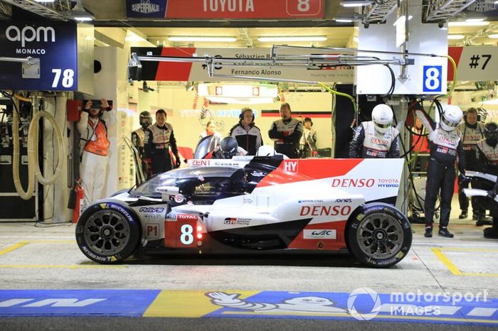 #8 Toyota Gazoo Racing Toyota TS050: Sébastien Buemi, Kazuki Nakajima, Fernando Alonso