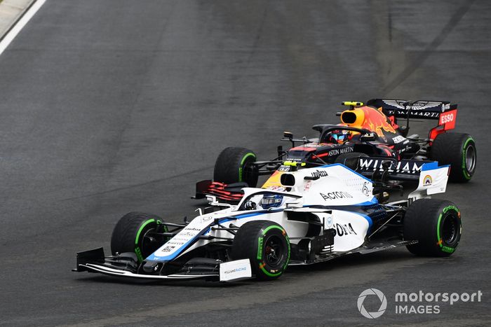 Nicholas Latifi, Williams FW43, Alex Albon, Red Bull Racing RB16