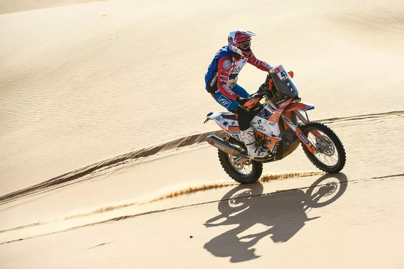 #43 BAS Dakar KTM Racing Team: Mason Klein
