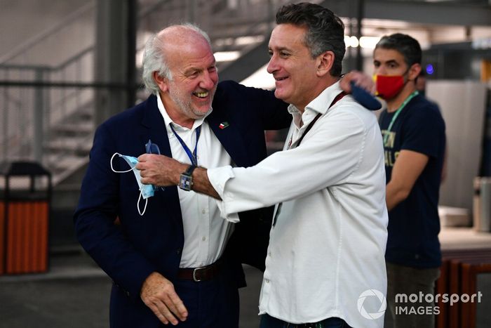 David Richards y Alejandro Agag