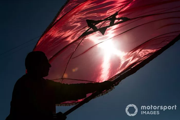 La bandera marroquí 