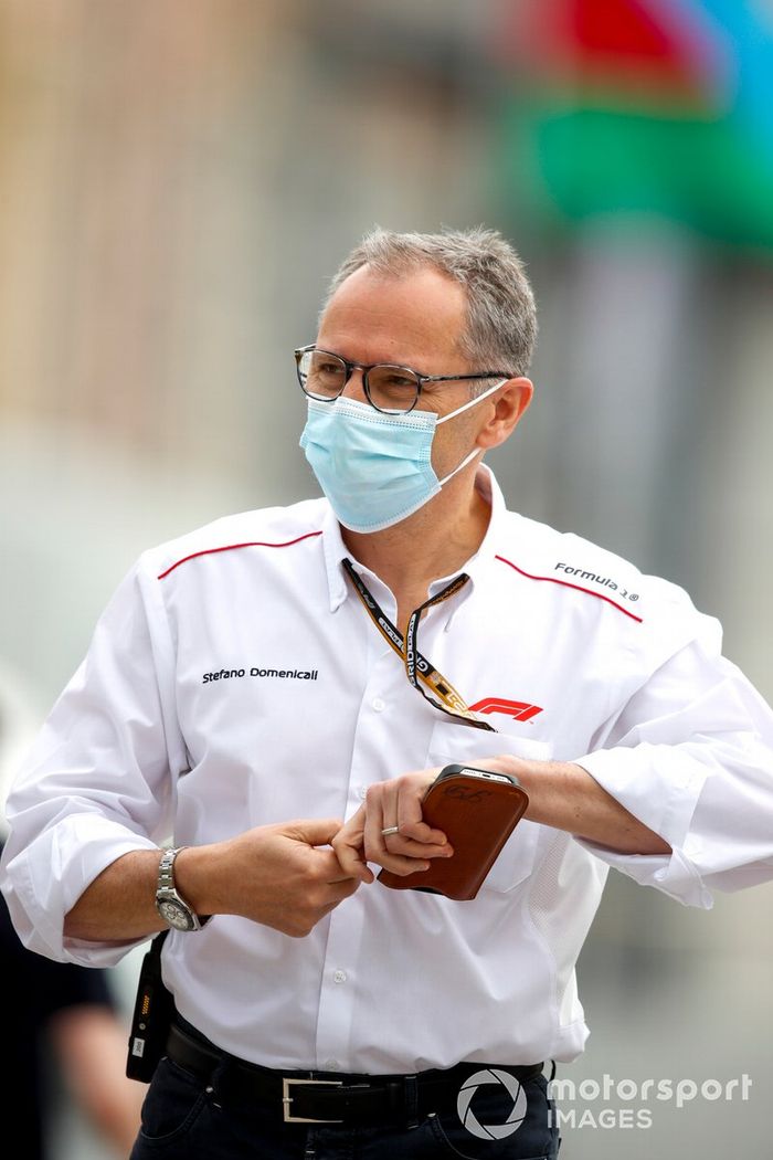 Stefano Domenicali, CEO, Formula 1