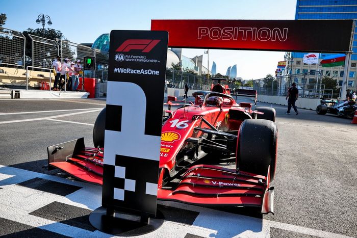 Ganador de la pole Charles Leclerc, Ferrari, Ferrari SF21