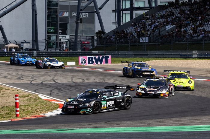 Ricardo Feller, Land Motorsport Audi R8 LMS GT3, Nicki Thiim, Team Abt Sportsline Lamborghini Huracán EVO GT3