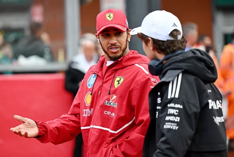 Lewis Hamilton, Ferrari, Andrea Kimi Antonelli, Mercedes
