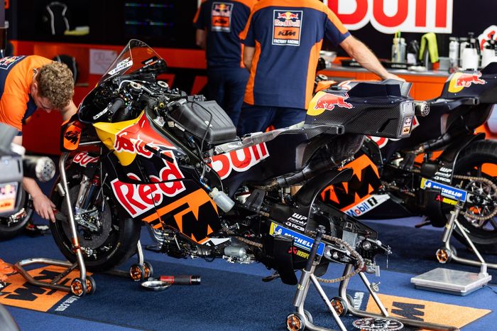 Bike of Brad Binder, Red Bull KTM Factory Racing